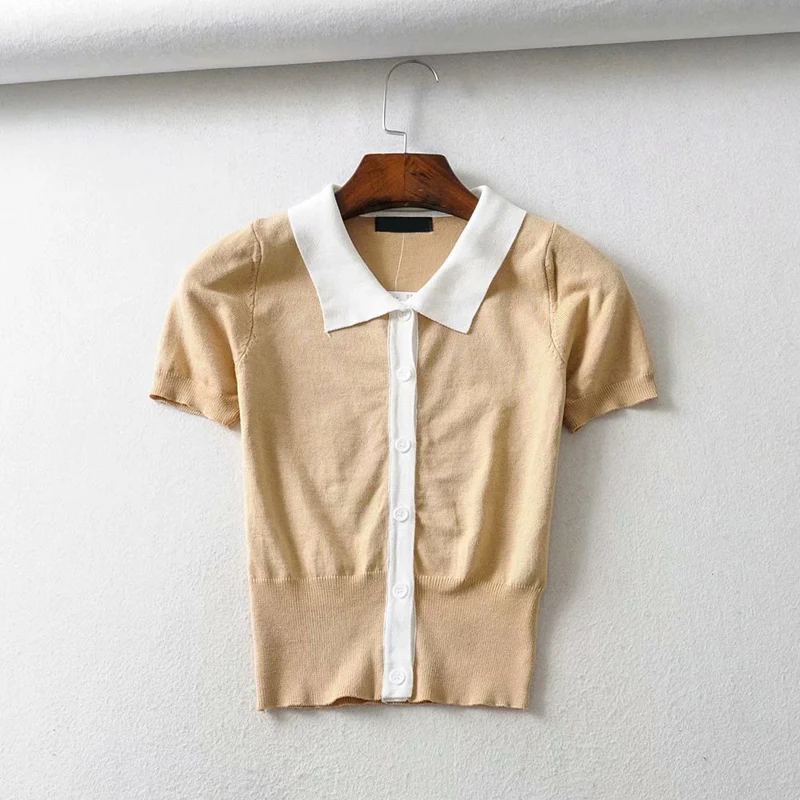 Винтажный женский кардиган GOPLUS свитер летние вязаные свитера в стиле пэчворк 2020