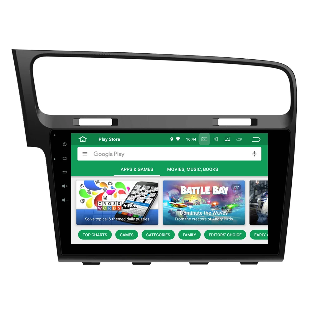 RoverOne Android 8 0 Автомобильный мультимедийный плеер для VW Golf 7 Mk7 Golf7 2013 2014 Авторадио