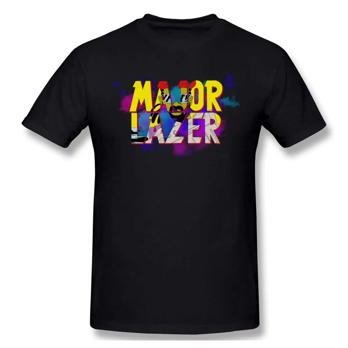 FGHFG Мужская рубашка для фитнеса с крупным дизайном Lazer размер до 6XL | одежда