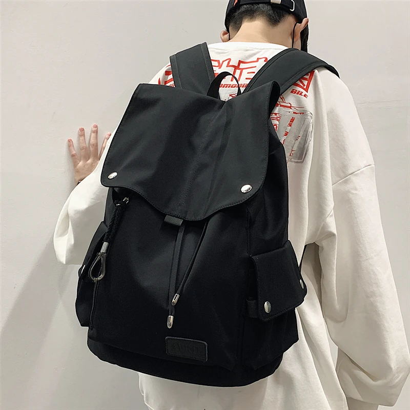 

PB3896 2021 new capacity female tide brand backpack men's casual high school student campus travel backpack
