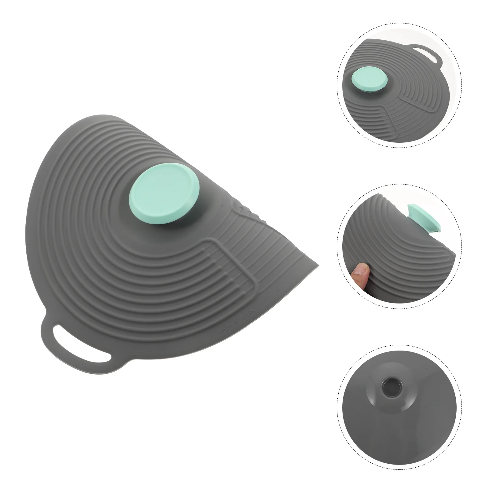 

1Pc Silicone Pot Lid Food Container Lid Kitchen Utensil Fresh-keeping Cover