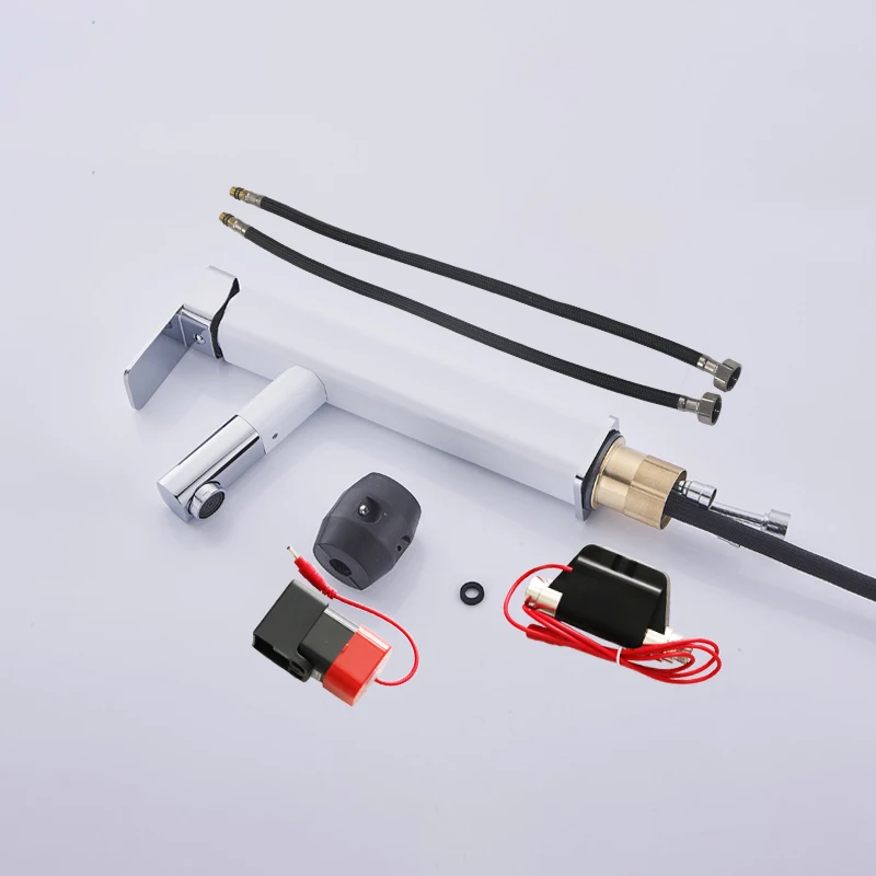 Кран для раковины с сенсорным умным сенсором умный выдвижной кран ванной комнаты