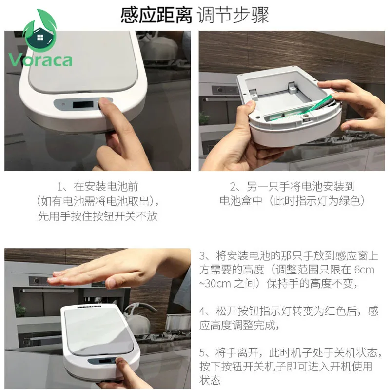 

Narrow Bathroom Trash Can Set with Toilet Brush and Holder Plastic Dustbin Waste Bin Garbage Bucket Garbage Bag Dispenser