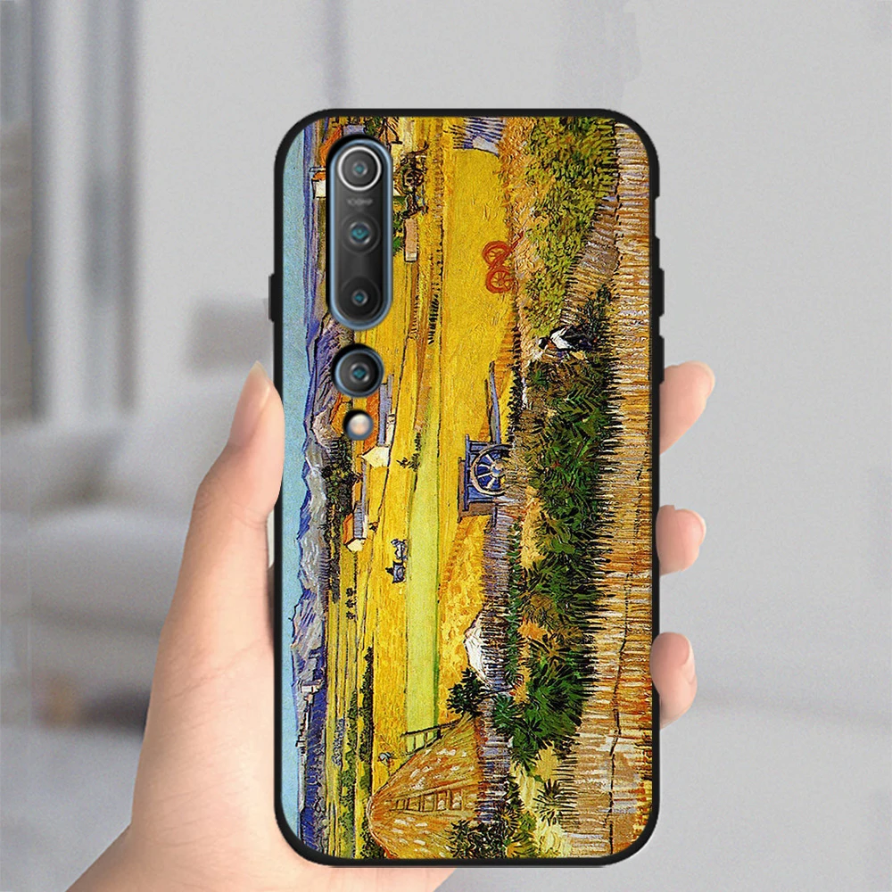 

Oil Painting Case For Xiaomi Redmi Note 10 9 8 7 8T 9T Pro 9S K40 MI Note 11 10 9 10T 9T 10S Pro Lite Poco M3 X3 Soft TPU Fundas