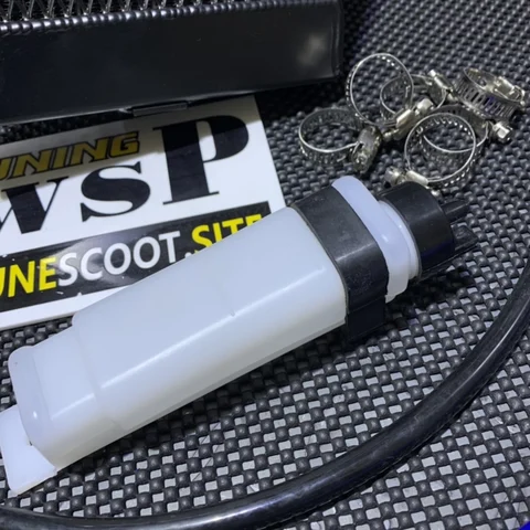 Комплект водяного охлаждения для скутера Black Edition BWSP L/c система с радиатором, шланги с электрическим насосом, полный комплект