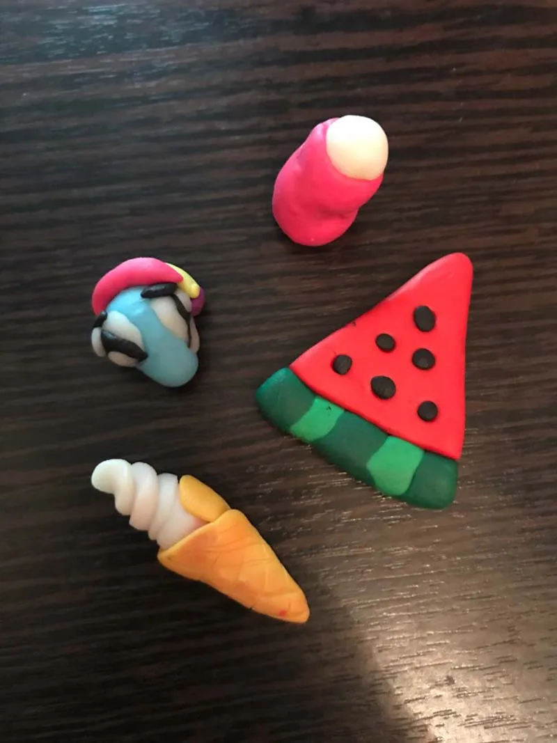 24 шт DIY Fimo Полимерная глина для выпечки, набор для литья вручную, головоломка для моделирования, детская ручная печать, Слим, Слим, Лизун, забавные игрушки для детей