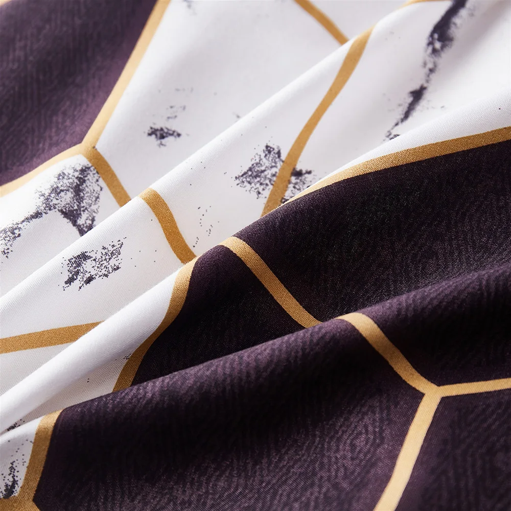 Роскошный комплект постельного белья большого размера Классический Благородный