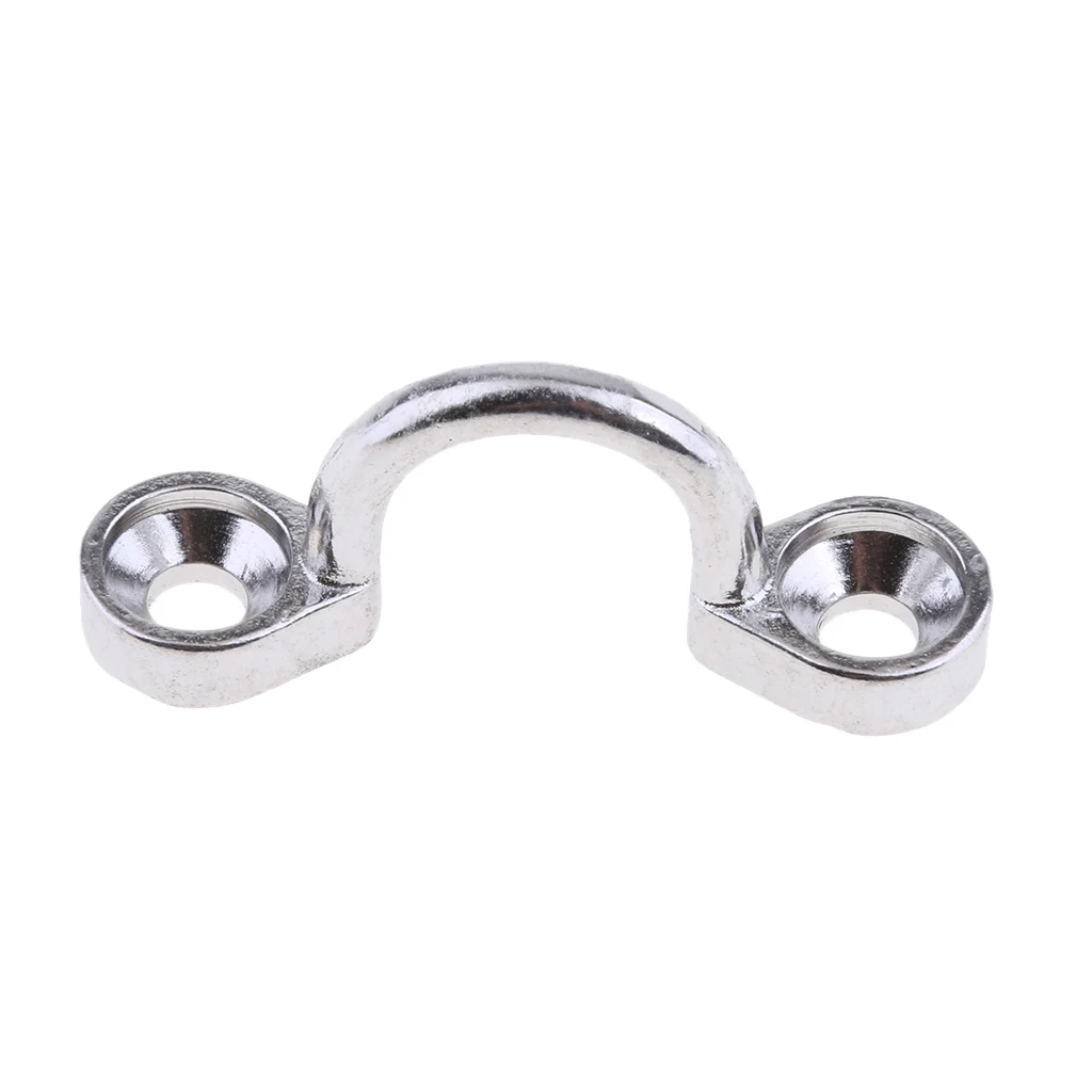 1 шт. нержавеющая сталь палубные петли галстук вниз Pad ремешок для глаз лодки