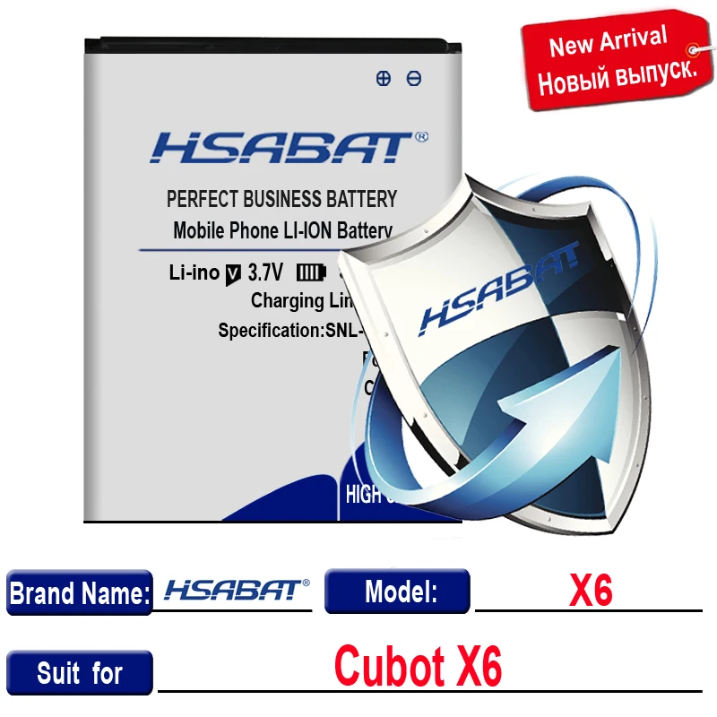 HSABAT 3200mAh для батареи мобильного телефона Cubot X6 | Мобильные телефоны и аксессуары