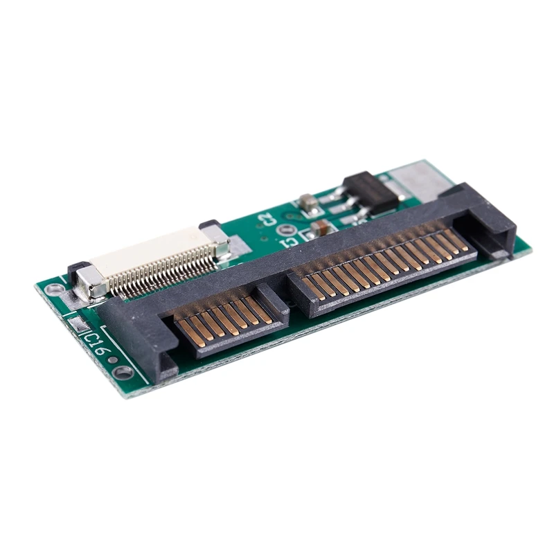 1 8 &quotZIF CE SSD HDD до 7 + 15 Pin SATA адаптер конвертер w FFC кабель|Компьютерные кабели и