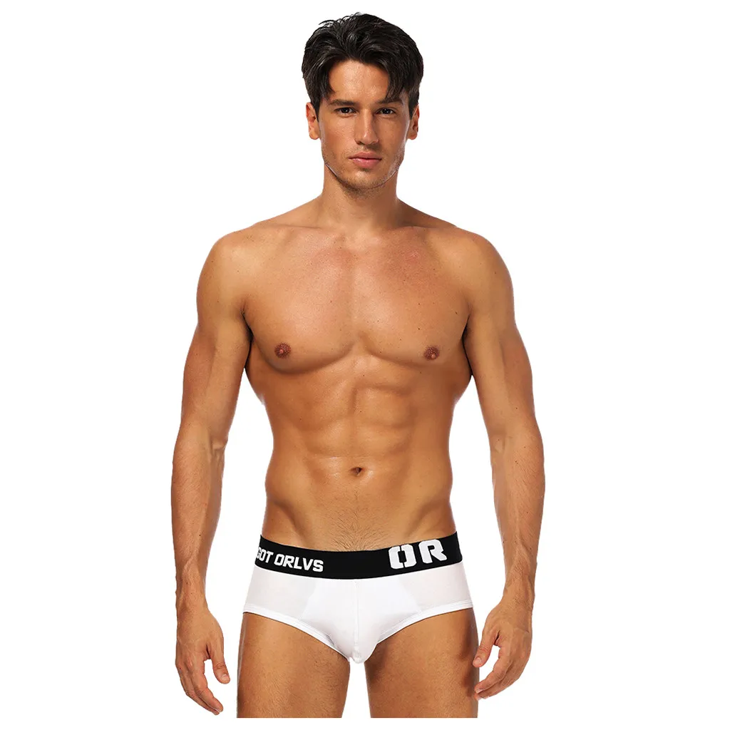 Мужское нижнее белье трусы-танга из хлопка сексуальное мужское |