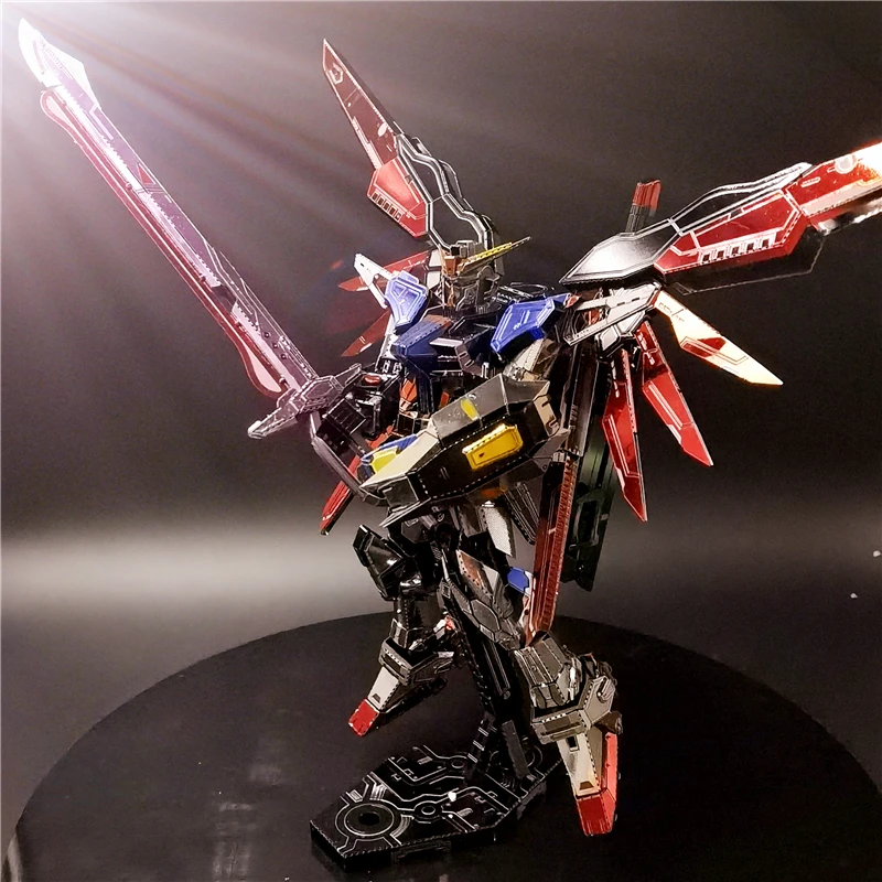 3D металлическая модель головоломки DESTINY GUNDAM робота сделай сам лазерная резка