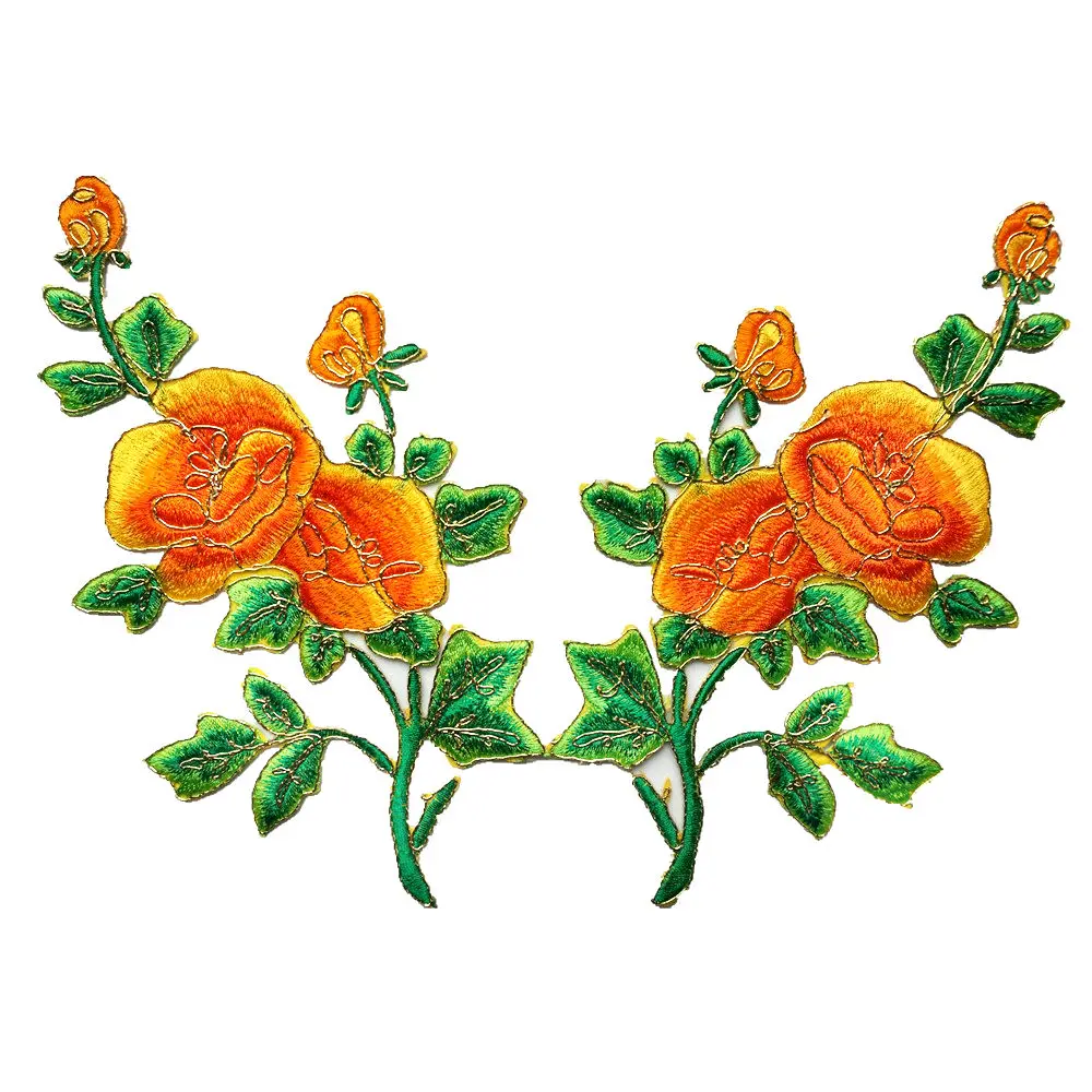 2 шт. нашивки с листьями и цветами | Дом сад
