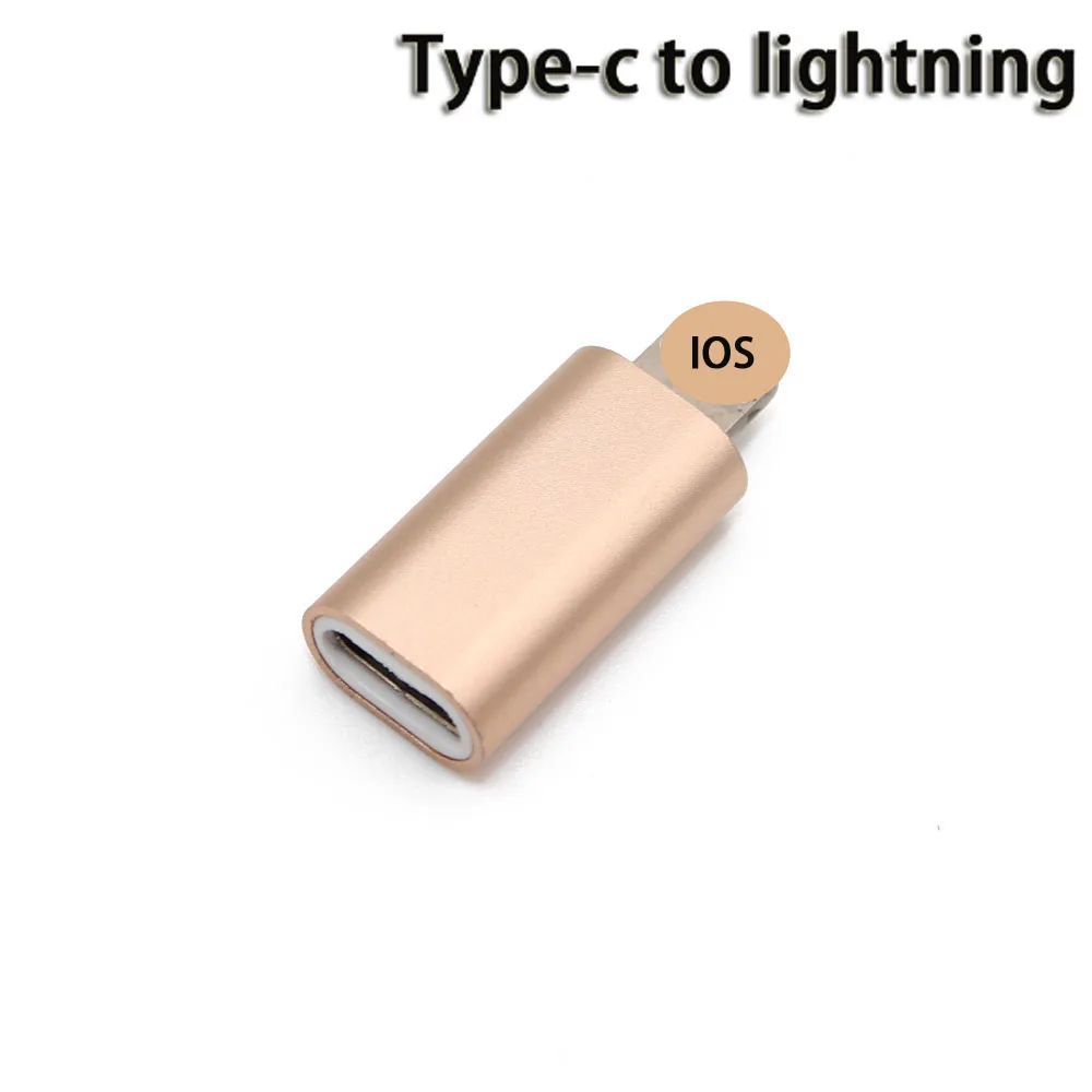 8-контактный конвертер к Micro USB адаптер для Android iPhone 5/5S 6/6s Plus iPad 4 Air 2 Зарядное устройство Кабельный разъем для iOS 8pin Порты и разъёмы - Цвет: D