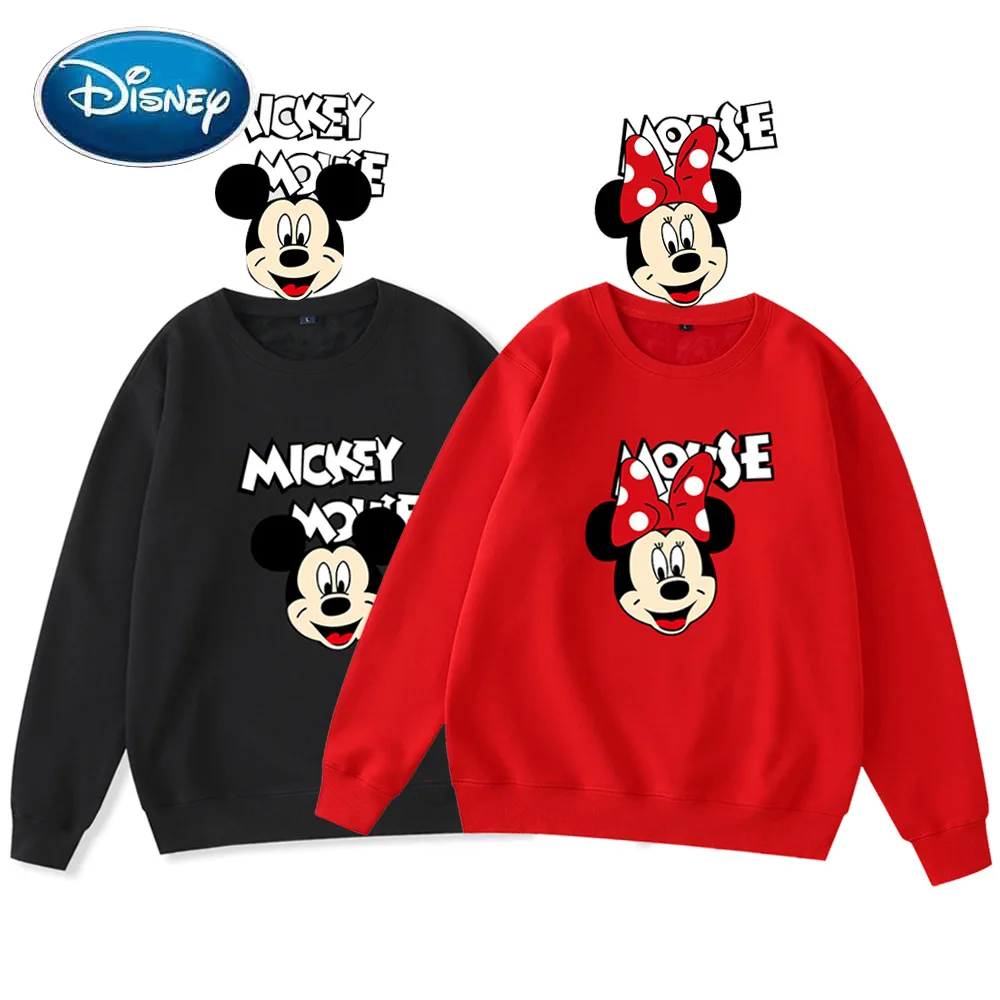 Женская уличная Толстовка с принтом Минни Маус и буквенным Микки 9 цветов|Женские