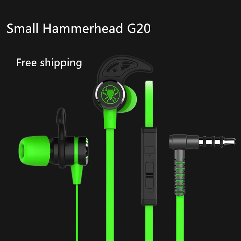 Plextone маленький Hammerhead G20 наушники с микрофоном в ухо Игровые гарнитуры шумоизоляция стерео сравнение razer Hammerhead V2 Pro