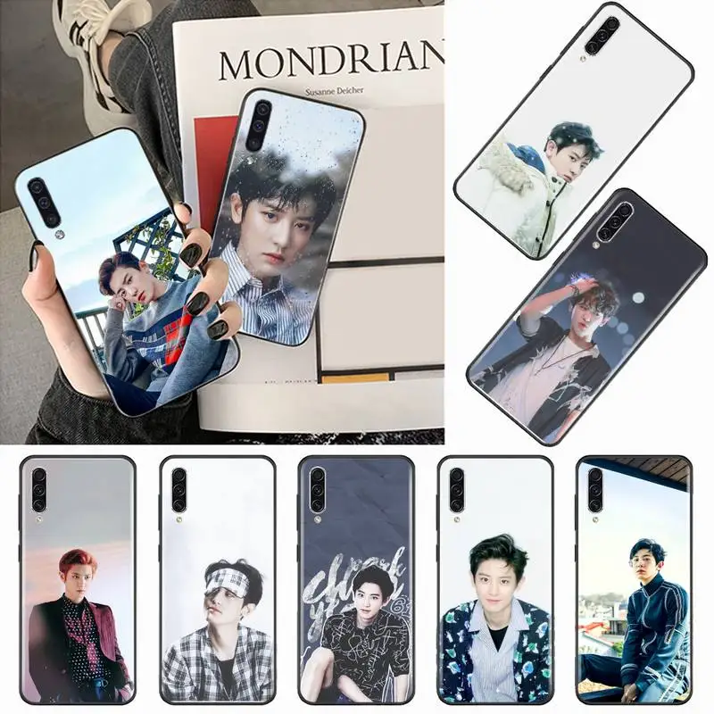 

Park Chanyeol Korean singer kpop Phone Case For Samsung galaxy A S note 10 7 8 9 20 30 31 40 50 51 70 71 21 s ultra plus