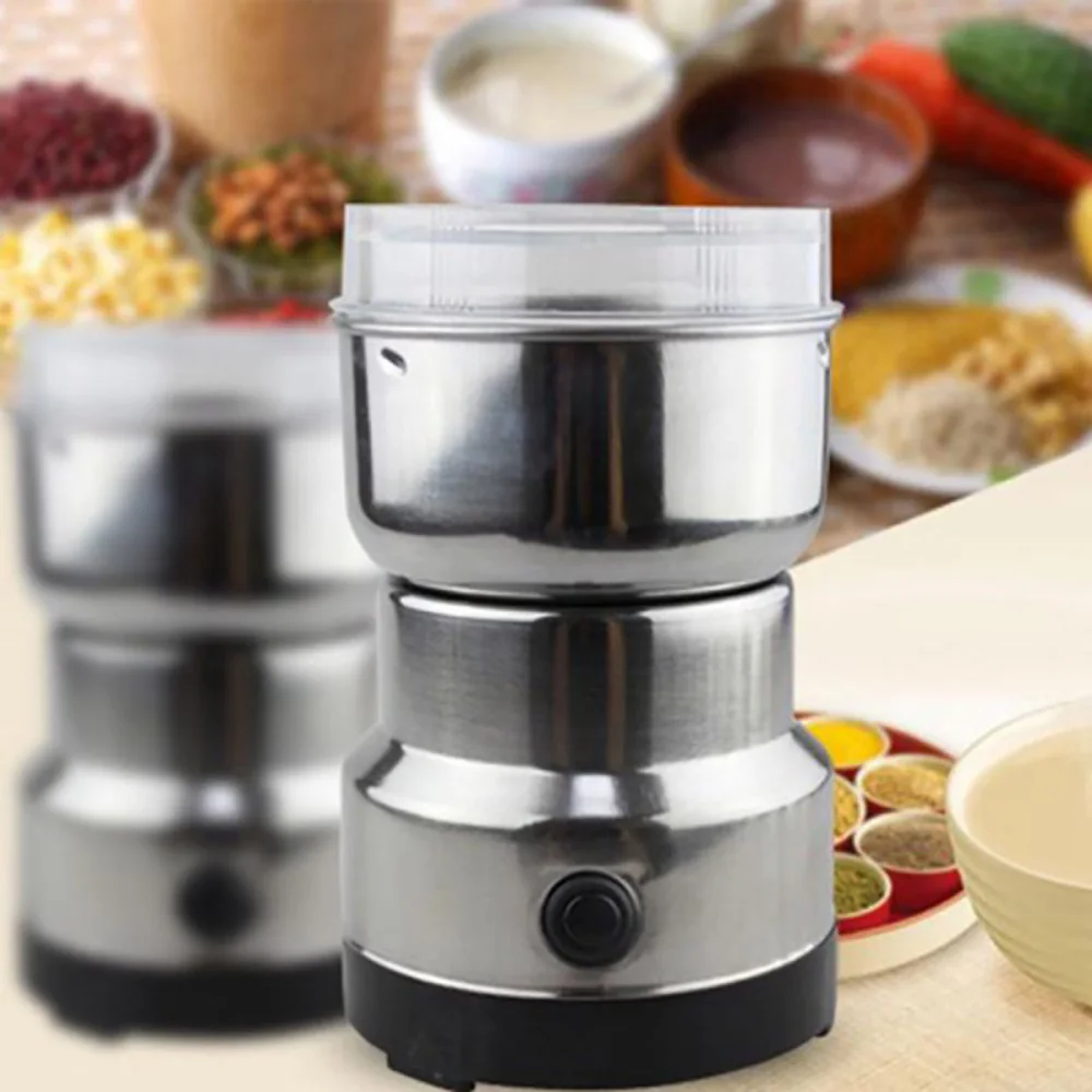 

Stainless Steel Electric Seasoning Spice Coffee Grinder Multifunction Food Processors Smash Machine Coffee Grinder Machine