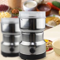 stainless steel electric seasoning spice coffee grinder multifunction food processors smash machine coffee grinder machine