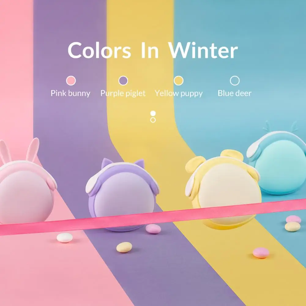 ORICO мини грелка для рук 6000 мА/ч перезаряжаемый карманный обогреватель