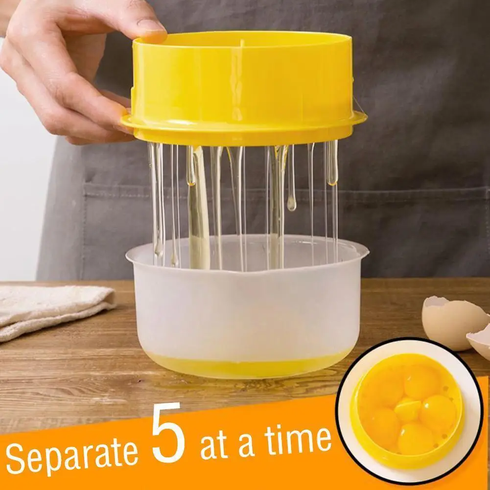 

Egg Separator Egg White Yolk Separator Cooking Gadgets Tools Accessories Separation Baking Kitchen Kitchen Gadget Egg