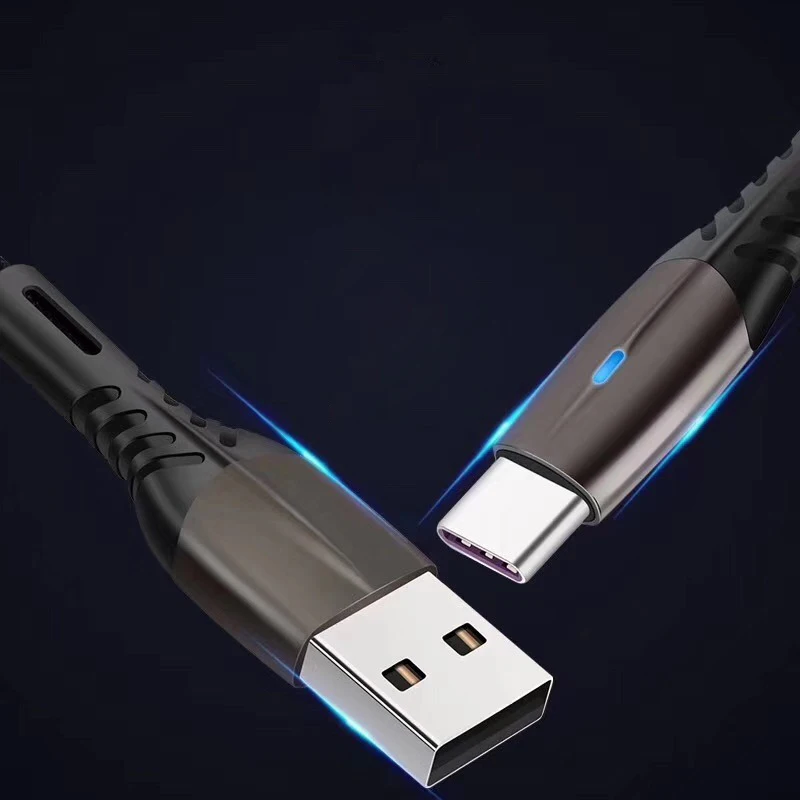 USB кабель для быстрой зарядки 1 м QC 3 0 А Type C Micro Android телефонов iPhone Xiaomi Huawei|Кабели