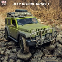maisto 118 new jeep rescue conpet hummer h1 alloy car model simulation car decoration collection gift die casting model boy toy
