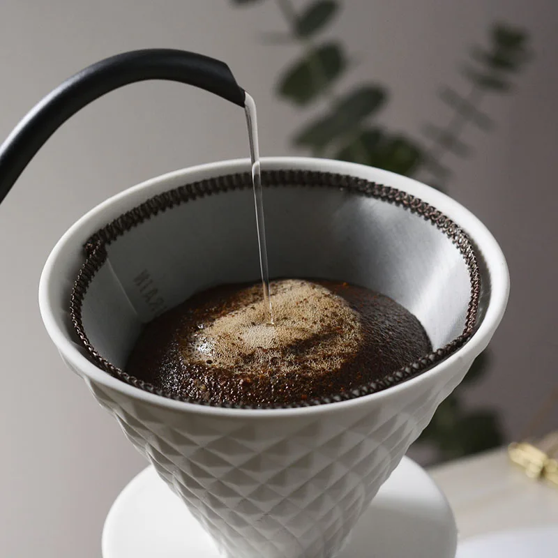 Портативные фильтры для кофе многоразовые из нержавеющей стали sus304|Фильтры кофе|