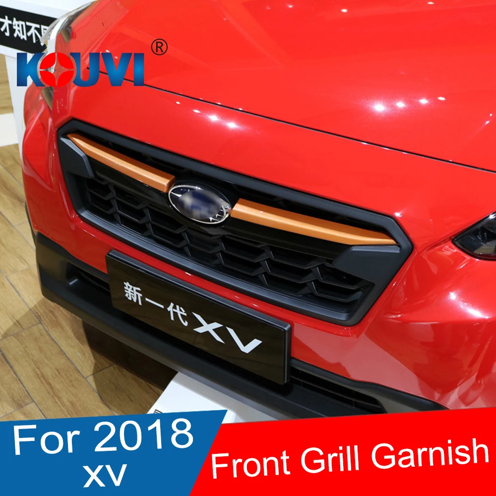 2 шт. хромированные накладки на гриль для Subaru XV 2018 2019 GT7 GT3 | Автомобили и мотоциклы