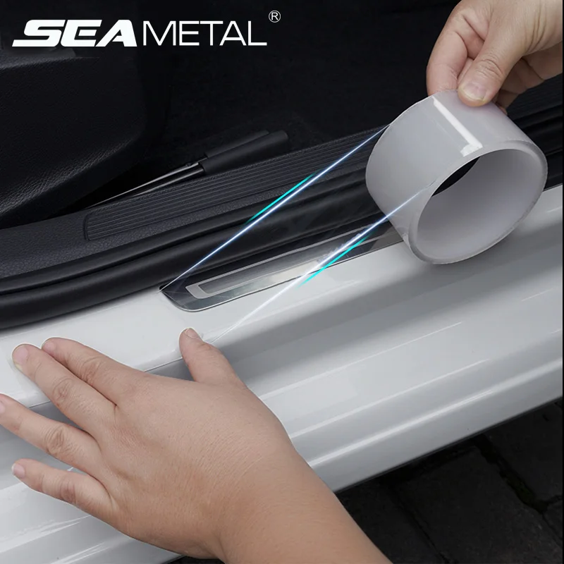 Наклейки для украшения автомобиля защитная полоса бампера двери универсальная