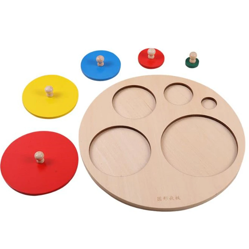 Новые детские деревянные пазлы игрушки обучающие панели геометрической формы