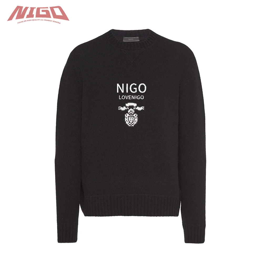 

Шерстяной кашемировый свитер NIGO 21ss # nigo8979