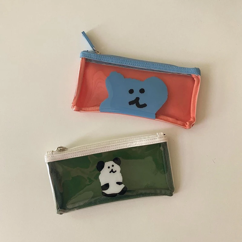 Ножные браслеты с корейской популярной мишкой прозрачный ПВХ сумка для