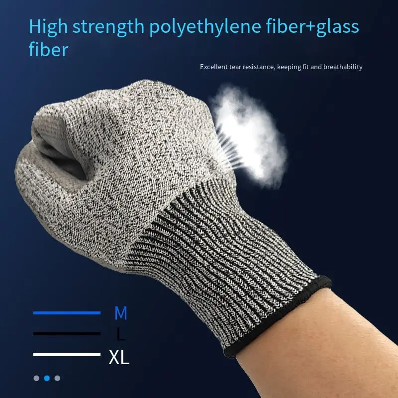 

Наружные защитные перчатки с защитой от порезов, защитные перчатки с защитой от порезов, устойчивые к ударам проволочные сетчатые инструме...