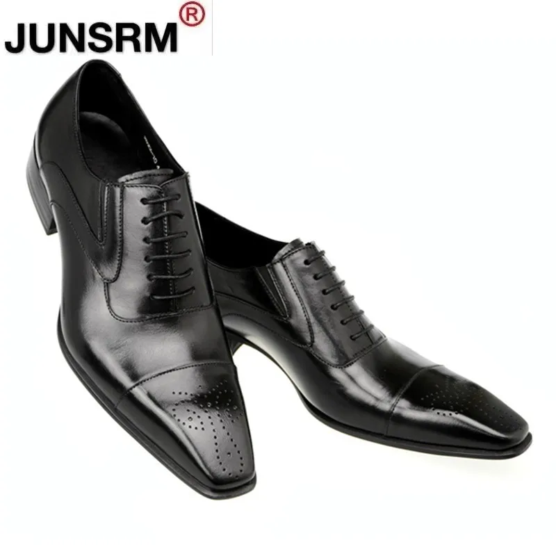 

Man Business Male Shoes Fashion Men Wedding Dress Formal Shoes Leather Luxury men office sapato social masculino party sh