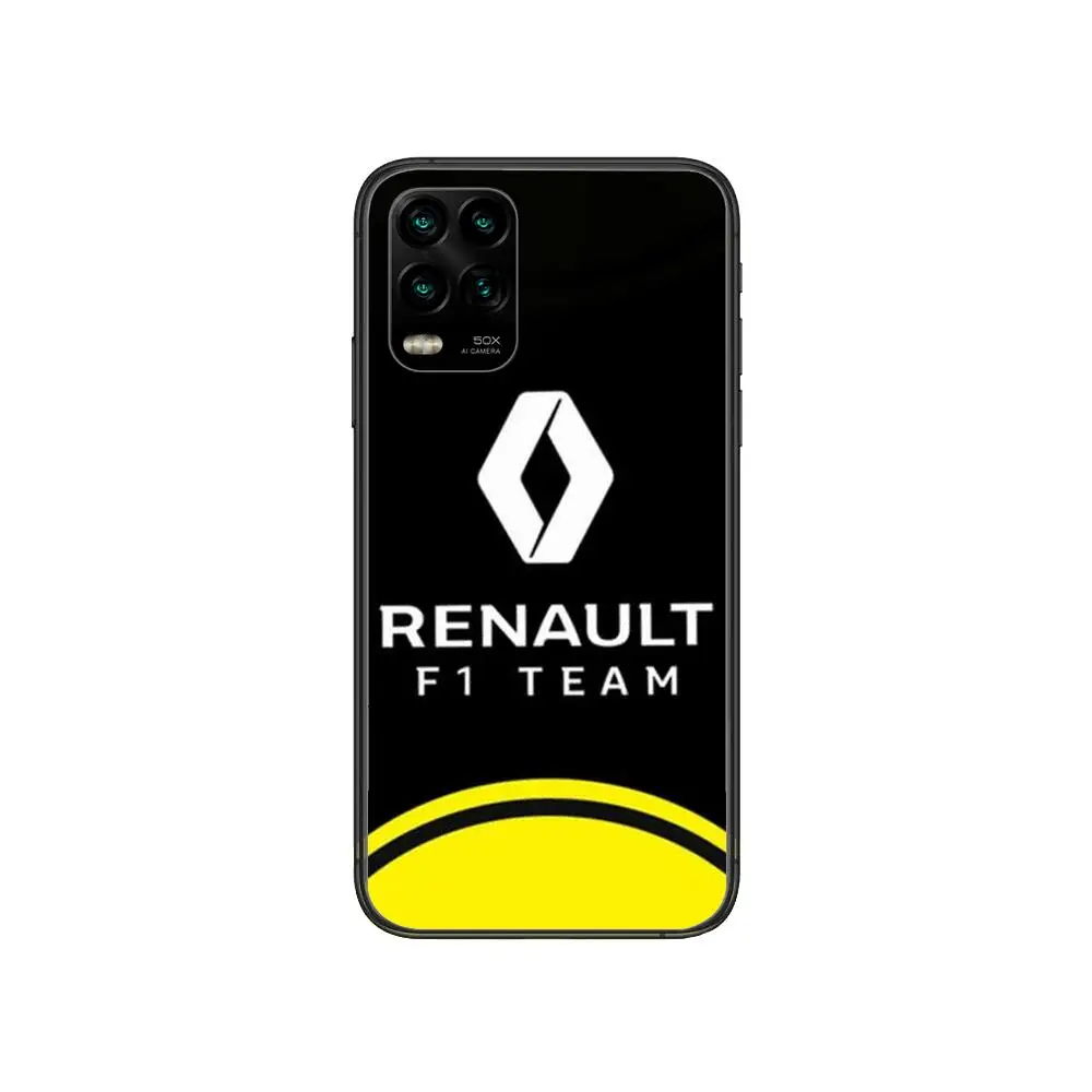 

Renault S.A The French Republic Car Logo cartoon Phone Case For XiaoMi Redmi Note 10 9S 8 7 6 5 A Pro T Y1 Anime Black Cover Sil