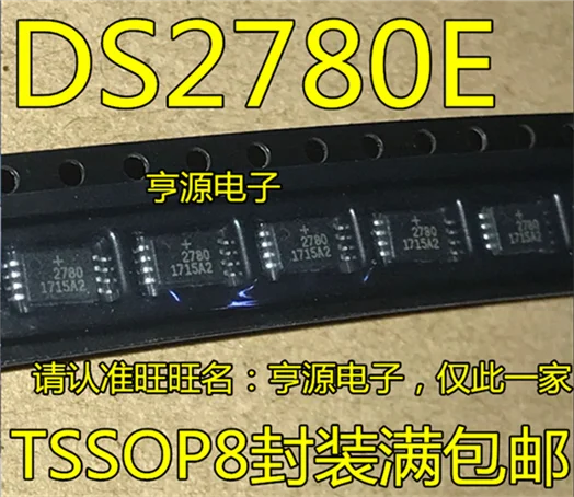 

DS2780 DS2780E+T 2780 TSSOP-8
