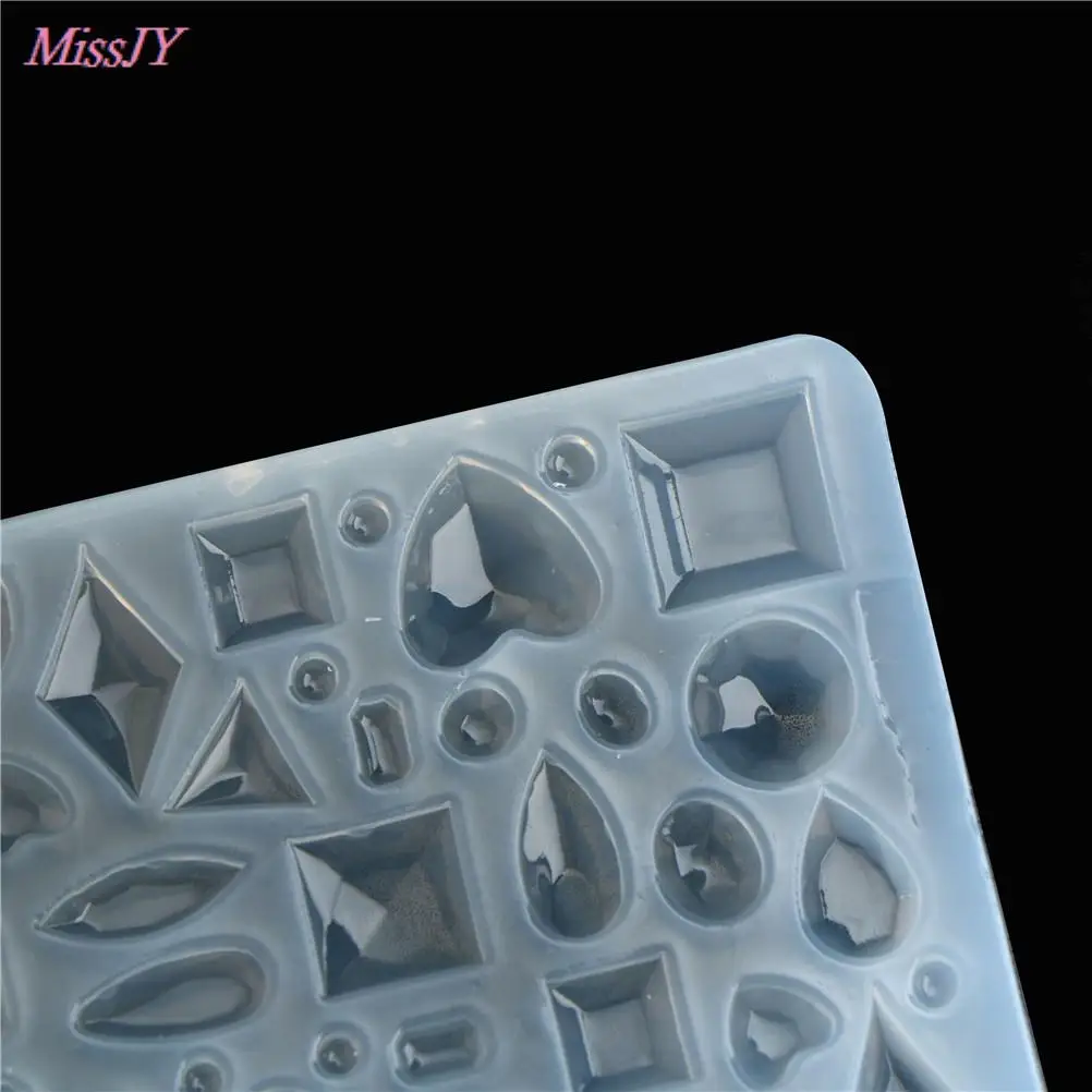 Heart/round/star/moon DIY Epoxy Chocolate Resin Mould Jewelry Making Silicone Mold | Украшения и аксессуары