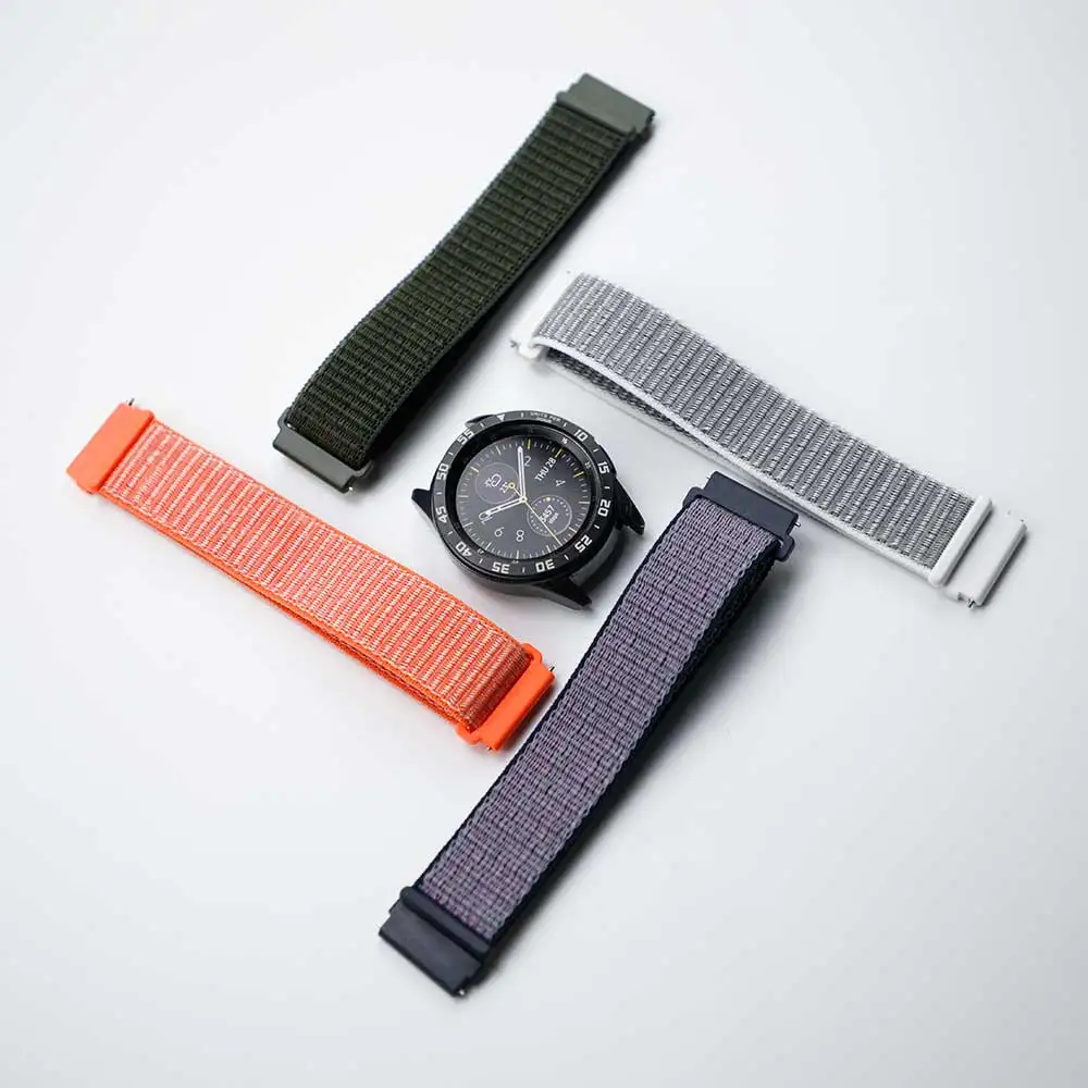 Gear s3 Frontier ремешок для samsung galaxy watch 46 мм 42 мм активный 2 нейлон 22 мм ремешок для часов huawei gt ремешок amazfit bip 20 44