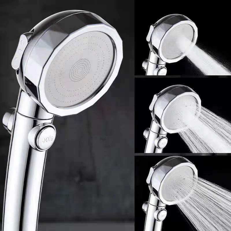 

Bathroom Shower Head High Pressure ABS Bath Showers Adjustable Jetting Luxury For Home Hotel Bathroom Sprayer Universal fittings