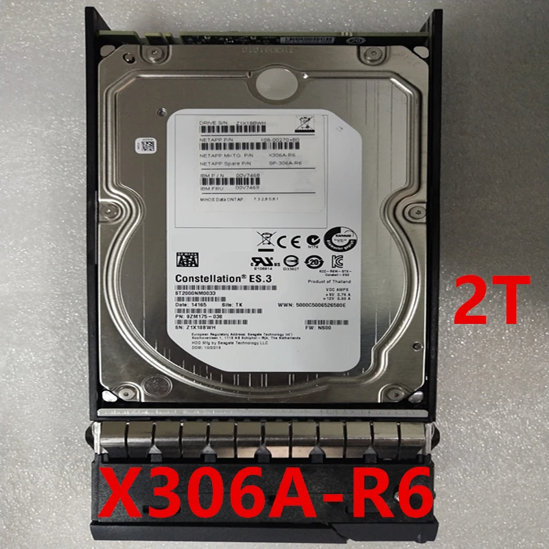Verkauf Fast Neue HDD Für NetApp 2TB 3.5