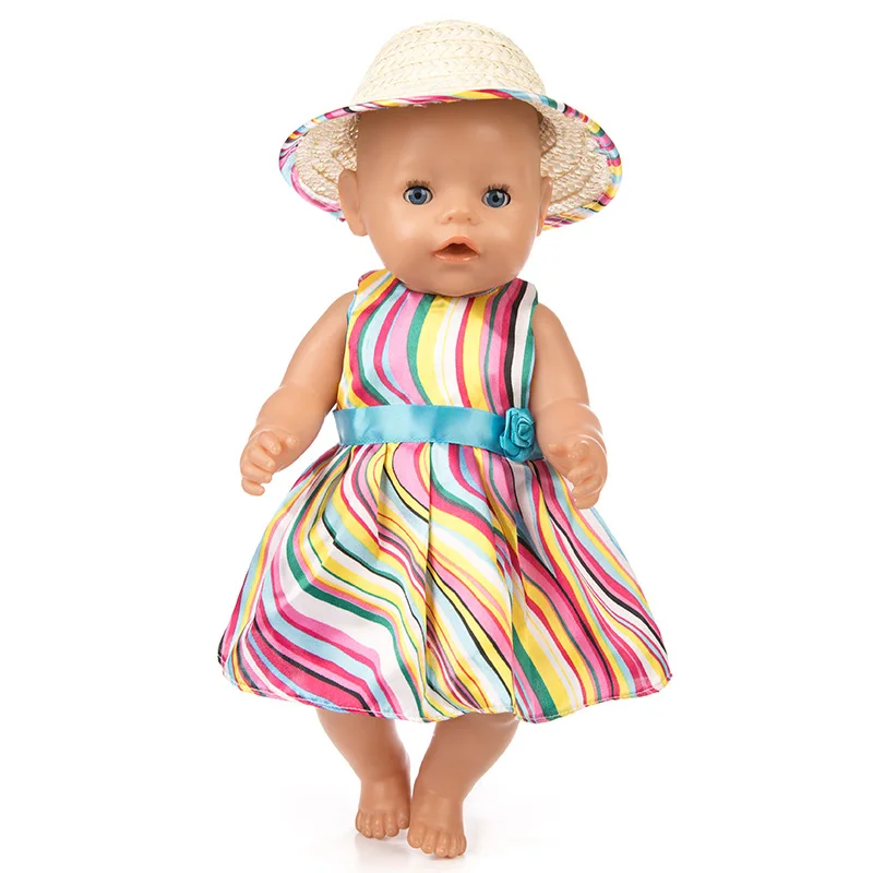 Аксессуары для кукол новорожденных 10 стилей малышей 18 дюймов 40 см-43 см Одежда