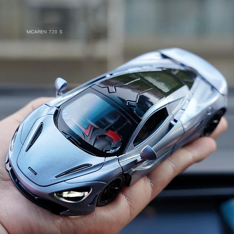 Модель автомобиля McLaren 720S металлическая из сплава в подарок на день рождения |