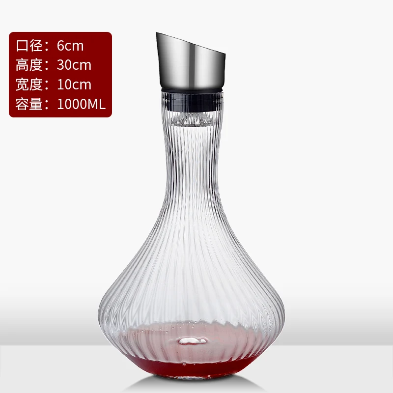 

Decoration Wine Bottle Dispenser Nordic Wine Shot Glass Dispenser Decantador De Whisky Wine Decanter Wine Separator BG50WS