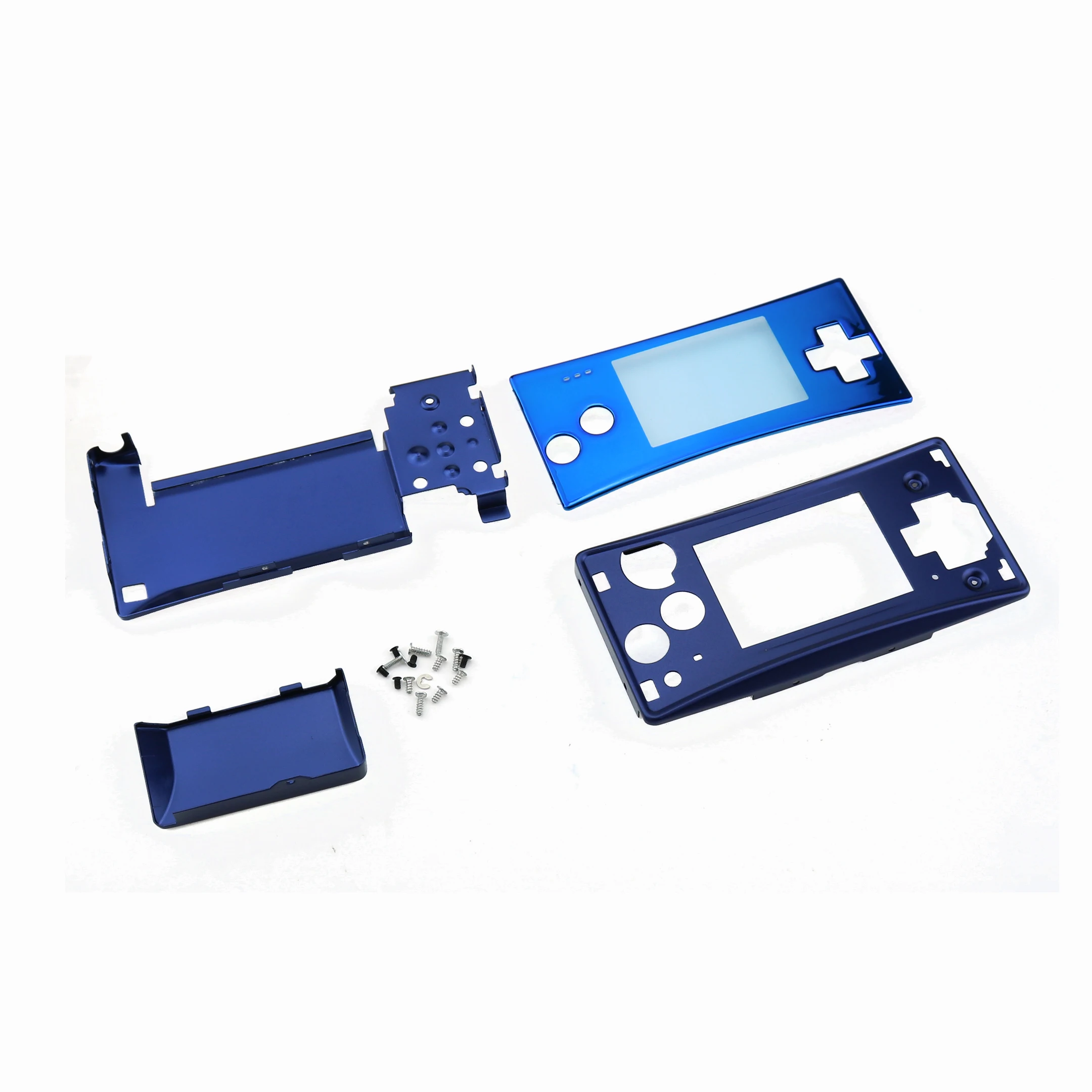 YuXi сменный металлический корпус чехол для NAND для Gameboy Micro для GBM Передняя панель Задняя крышка с винтами