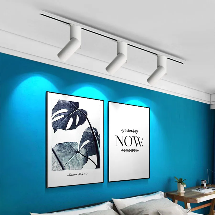 Цилиндрический светодиодный Трековый светильник 7/12/15/20 Вт | Освещение