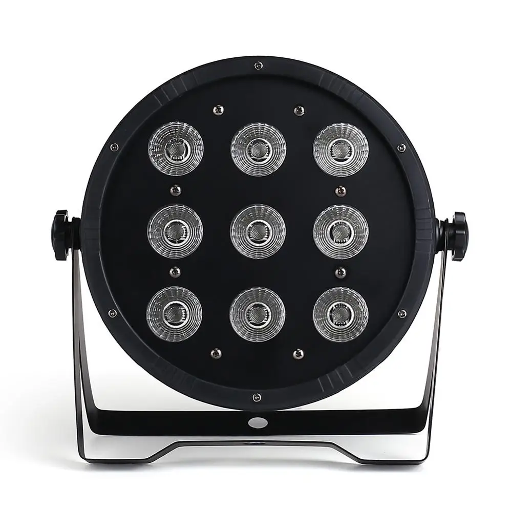 9x18 Вт LED плоский SlimPar Quad Light RGBWA UV 6in1 DJ Wash Stage Uplighting dj light|light stage|led djrgbw 4in1 |