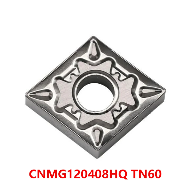 

10pcs Original CNMG120408 HQ TN60 CNMG120408 HQ CNMG 120408 Carbide Cutting Inserts Lathe Cutter Tools Turning Tool CNC