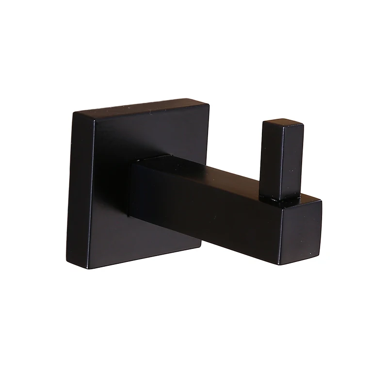 

Black Hooks for Bathroom Kitchen Hanger Stainless Steel Wall Hook Towel Hook Robe Hook Bathroom Hardware