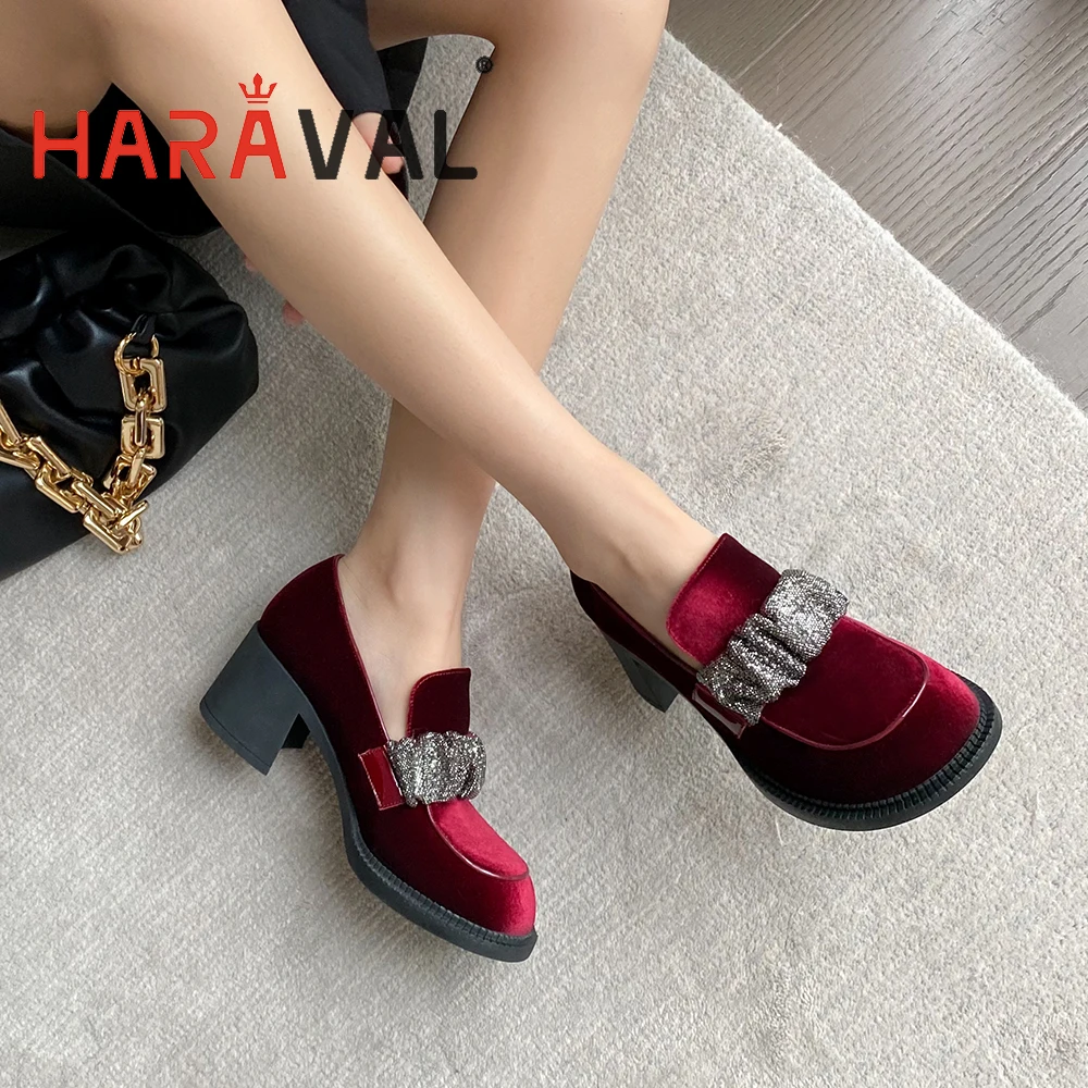 

Туфли-лодочки женские на высоком каблуке, с круглым носком, из замши